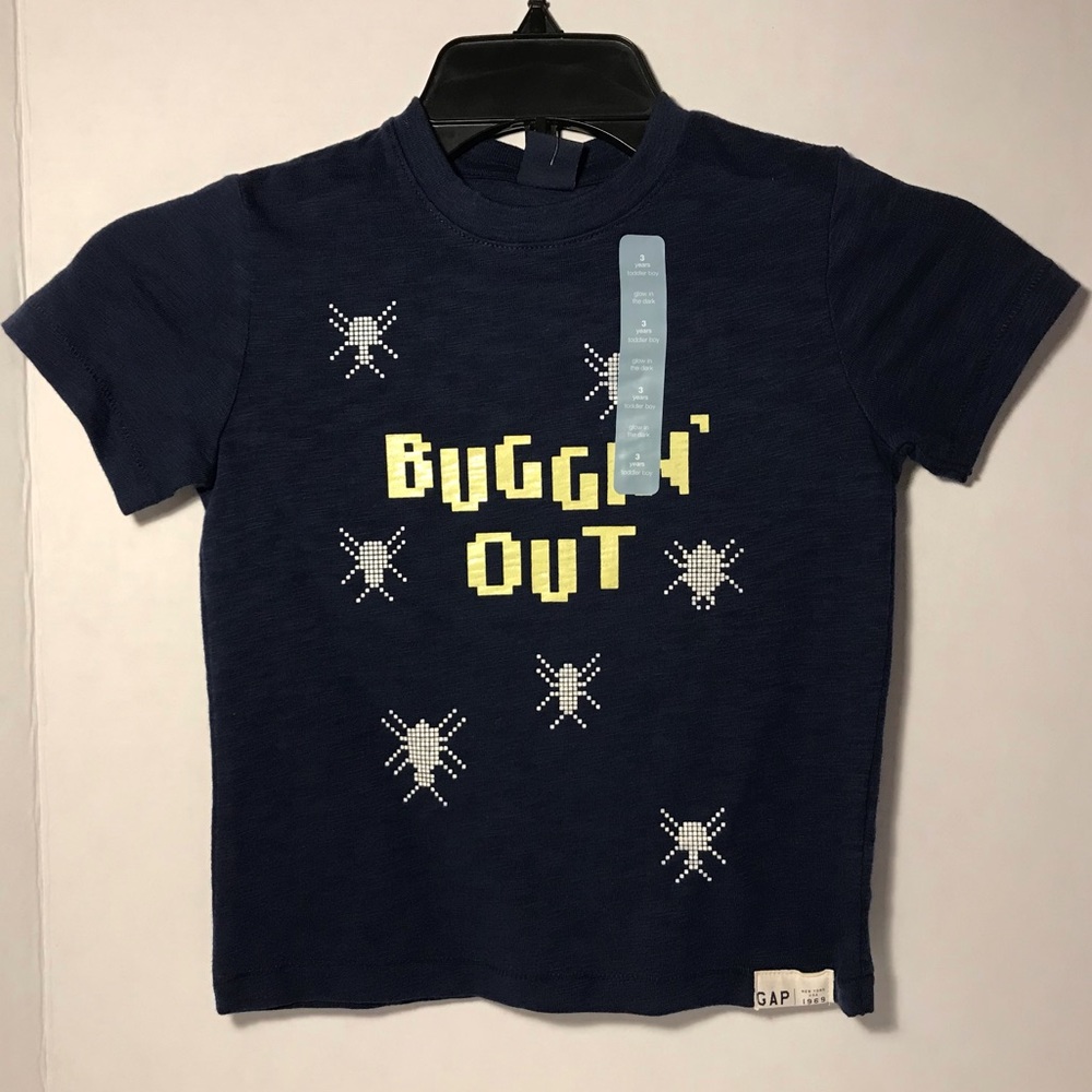 NWT babyGap Print “Buggin’ Out” T-shirt Size 3T